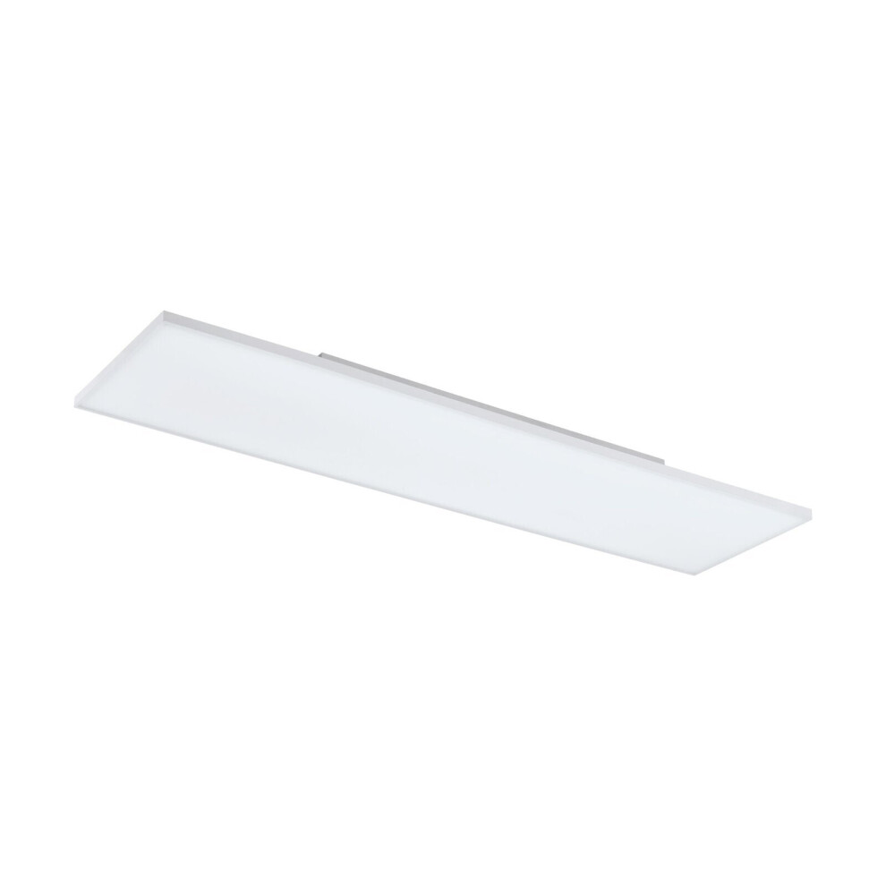 Wall / Ceiling Light White 1200mm Slim Strip Panel 33W Built in LED 4000K