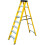 Loops 1.4m FIBREGLASS Swingback Step Ladders 8 Tread Professional Lightweight Steps 1
