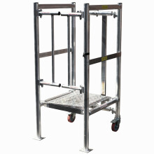 1 Tread Mobile Hop Up Smart Pod 2m Enclosed Guardrail Podium Platform Steps