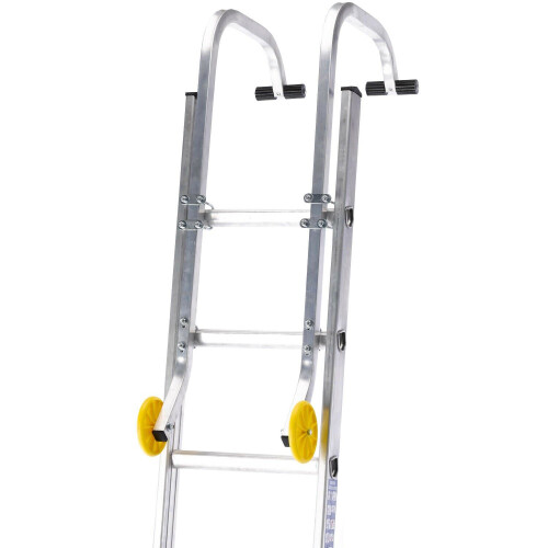Loops Extension Ladder Roof Hook Conversion Kit Ridge Clamp & Wheel Ladders Adapter