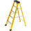 Loops 0.9m FIBREGLASS Swingback Step Ladders 5 Tread Professional Lightweight Steps 1