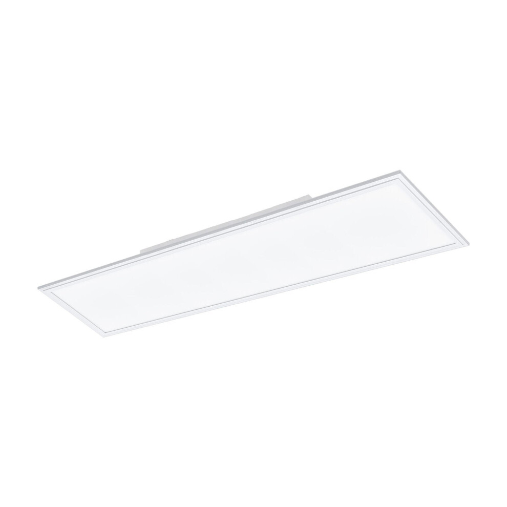 Wall / Ceiling Light White 1195mm Slim Strip Panel 33W Built in LED 4000K