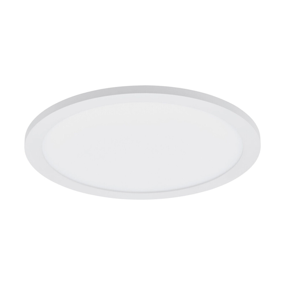 300mm Modern Sleek Ceiling Light White Slim Round Low Profile 17W LED 4000K