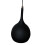 Loops Hanging Ceiling Pendant Light Matt Black & Copper Kitchen Lamp Built in LED 1