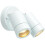 Loops IP44 Outdoor Adjustable Spotlight Matt White Twin GU10 Dimmable Up Down light 1