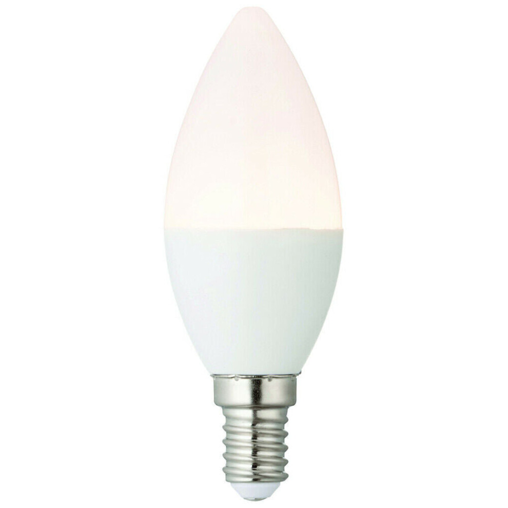 E14 Mini Edison Dimmable LED Light Bulb 4.5W Warm White Frosted Candle Lamp