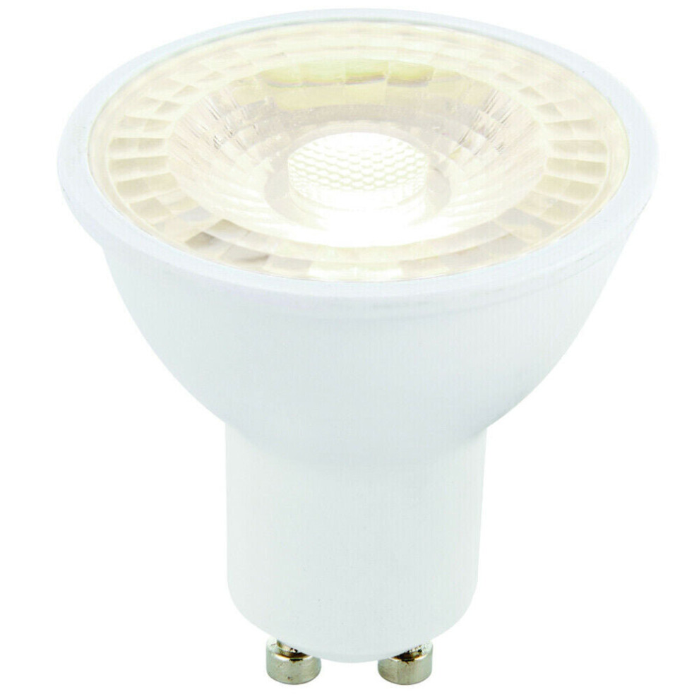 Loops 6W Led Gu10 Bulb Cool 4000K 420 Lumen Outdoor & Bathroom Spare Lamp Light/White
