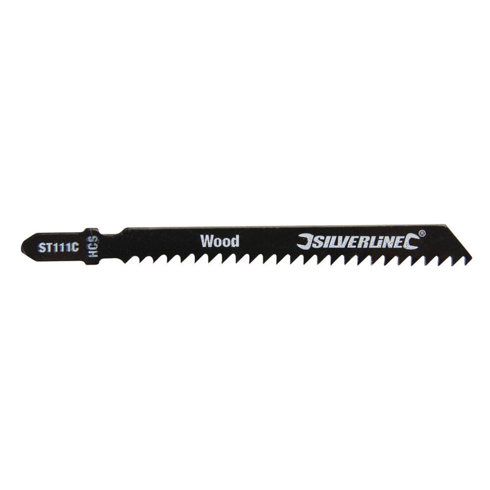 5 PACK 75mm Bayonet Jigsaw Blades High Carbon Steel Teeth Wood & Plastic Cutter
