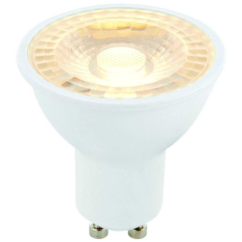 6W LED DIMMABLE GU10 Light Bulb Warm White 6000K 420 Lm Outdoor & Bathroom Lamp