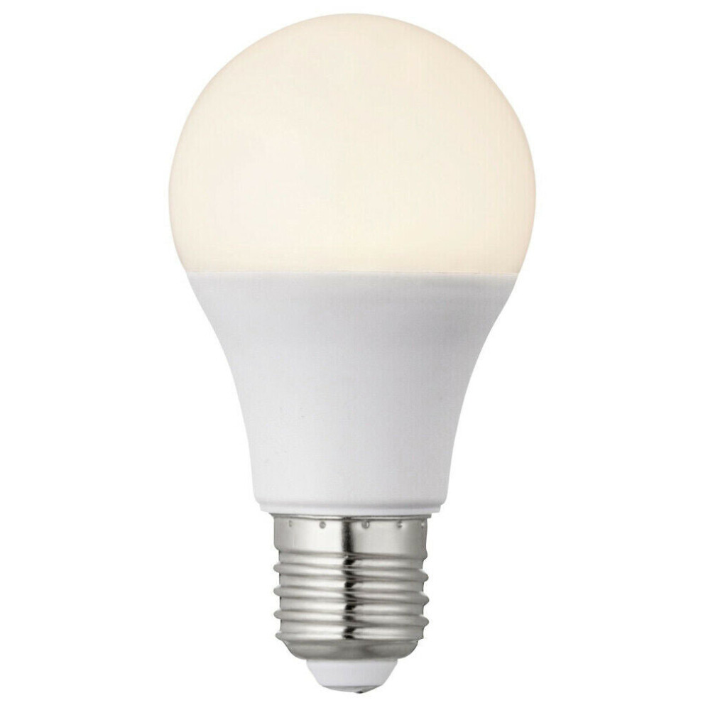 E27 Edison Screw Dimmable LED Light Bulb 10W Warm White Frosted Opal GLS Lamp