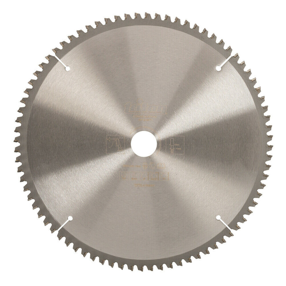 300mm TCT Circular Saw Blade 80 Teeth 30mm Bore & Adapters Woodwork Chipboard