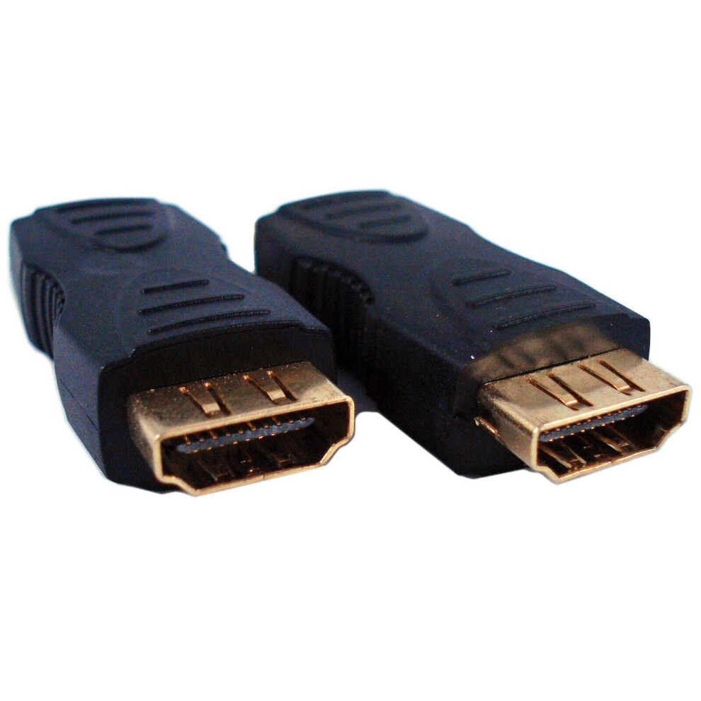 HDMI Female Cable Extension Joiner Coupler Adapter Gender Changer Block HD TV