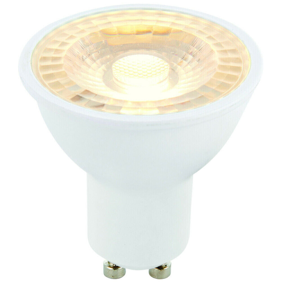 Loops 6W Led Gu10 Bulb Warm 3000K 420 Lumen Outdoor & Bathroom Spare Lamp Light/White