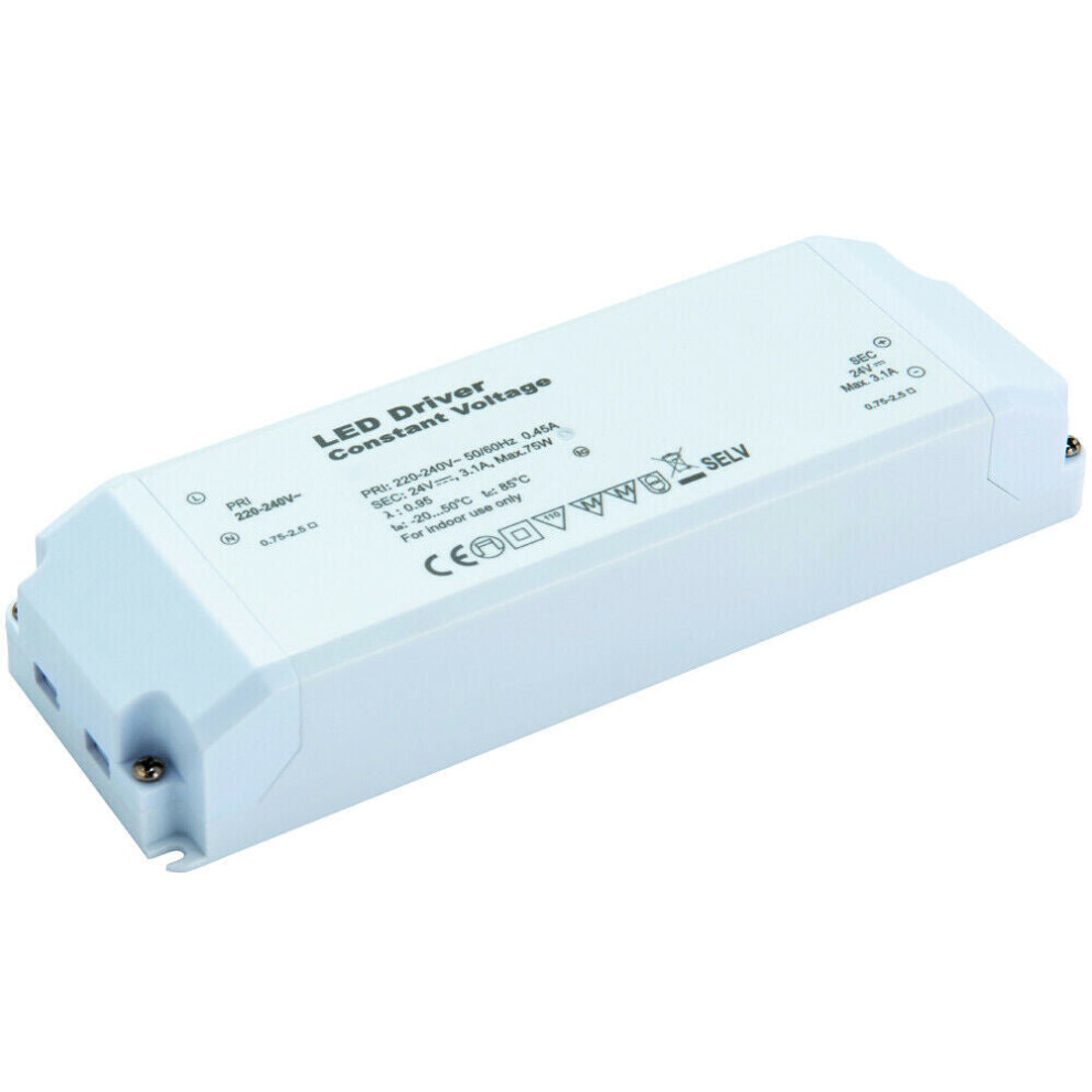 Loops 24V Dc 75W Constant Led Driver / Transformer Low Voltage Power Converter Light