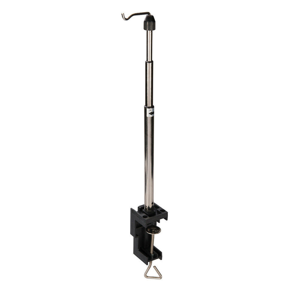 550mm Telescopic Desk Tool Stand Adjustable Work Bench Hook Bracket Stand Kit