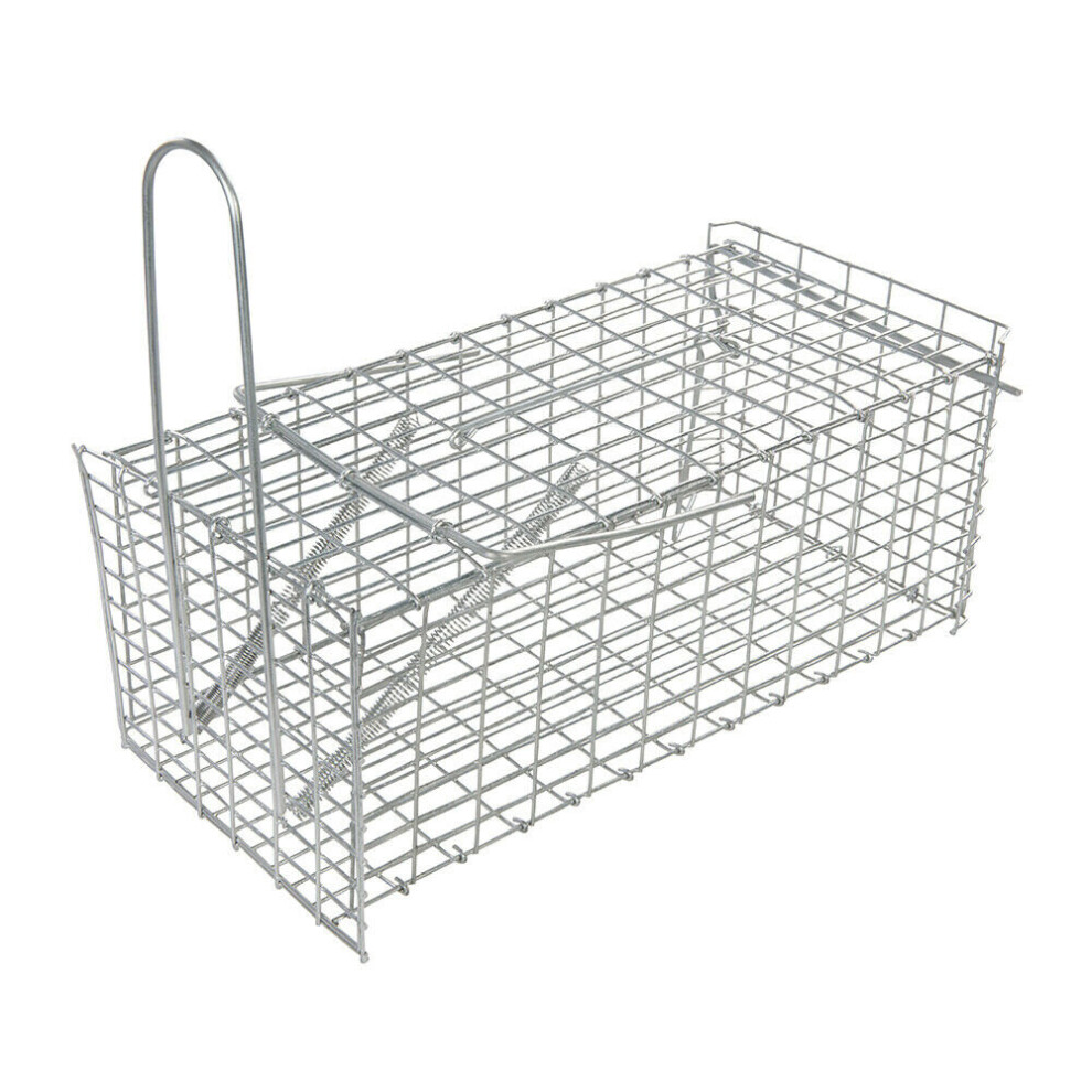 300 x 150 x 130mm Rat Trap Cage Humane Capture Vermin Pest Control Mesh Box-image-OPC-P8WJRSV-NEW