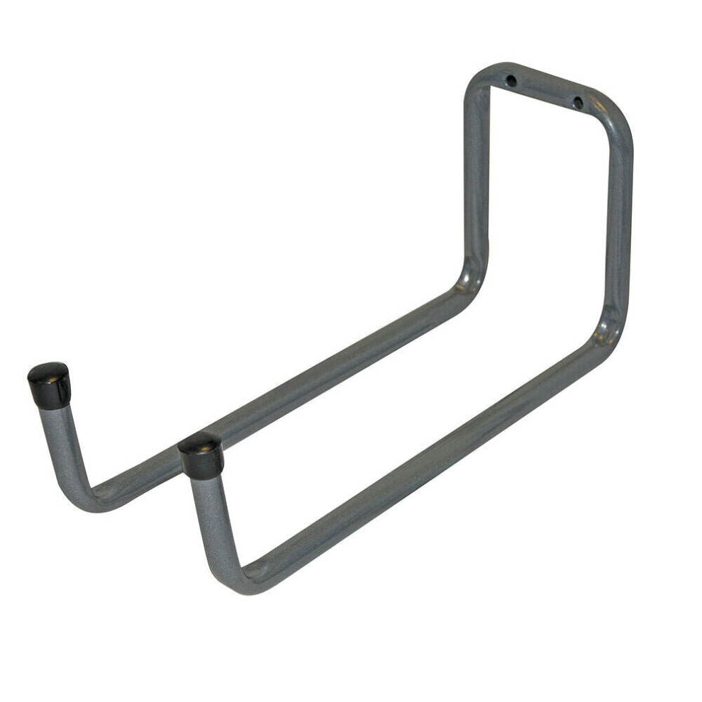 250mm Wall Mounted Twin Arm Storage Hook Ladder Lawnmower Bike Hanging Bracket