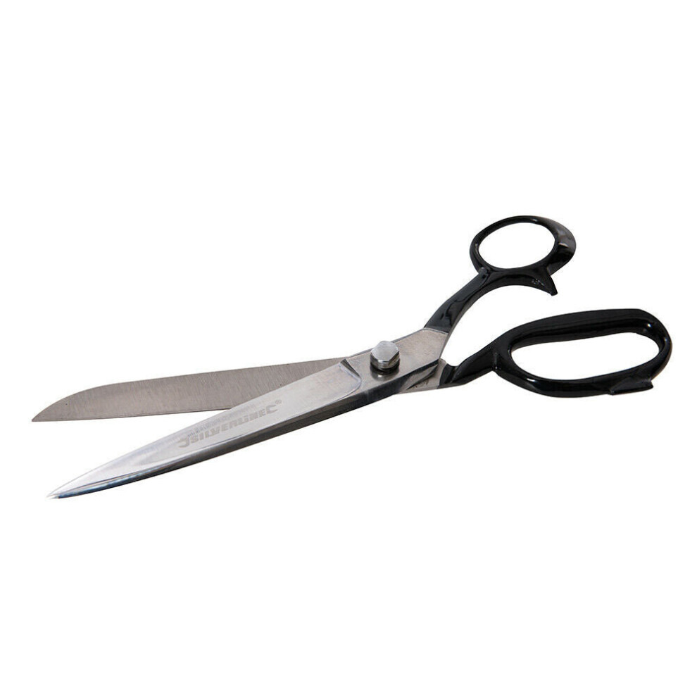 250mm PRO Tailor Fabric Scissors Precision Ground Blade Carpet Underlay Cutters
