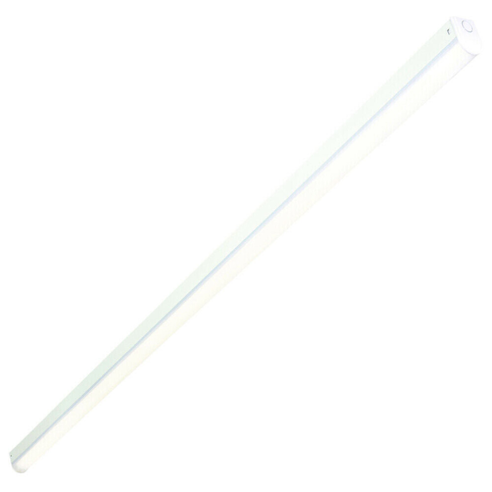 6ft SINGLE LED Ceiling Batten Strip Light 3HR EMERGENCY 54W Cool White 7100Lm