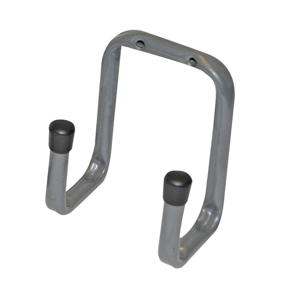 70mm Wall Mounted Twin Arm Storage Hook Ladder Lawnmower Bike Hanging Bracket