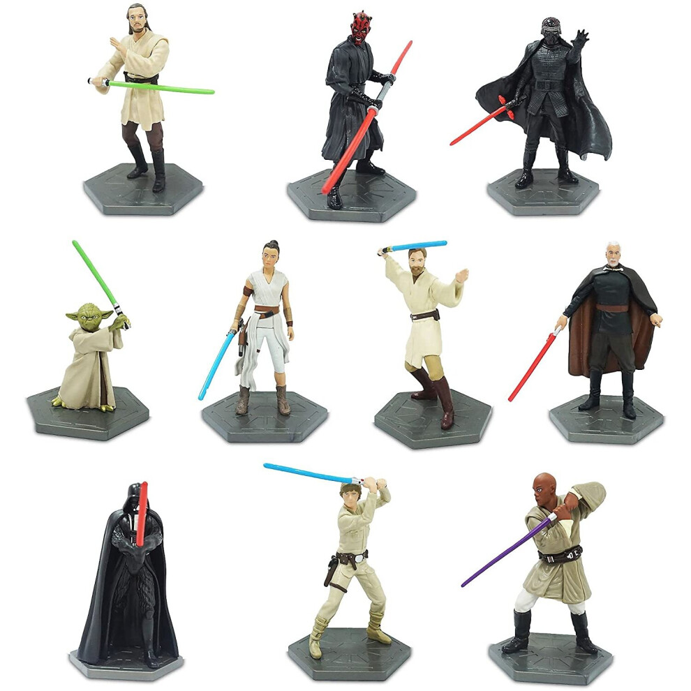 Disney Store Star Wars Jedi Vs. Sith Deluxe Figurine Playset