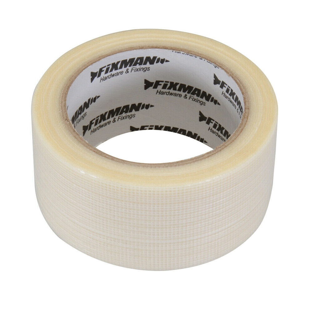 Loops 50Mm X 20M Clear Heavy Duty Duct Tape Strong Waterproof Grab Adhesive Tearable