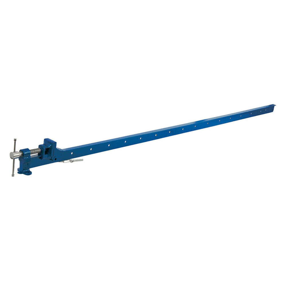 1800mm T Bar Sash Clamp Cast Iron Head & Feet High Pressure Clamping Woodwork