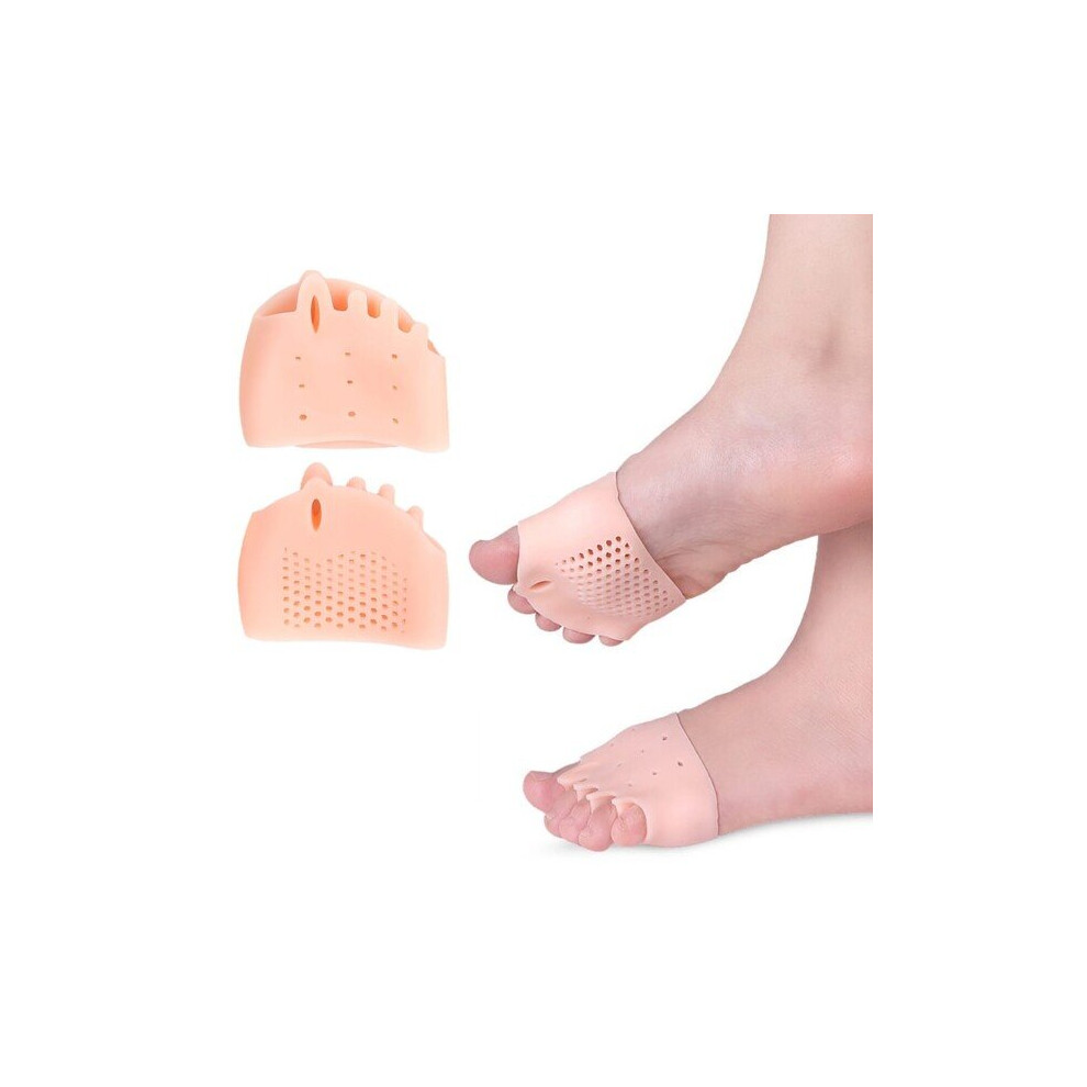Geni-Store (1 Pair 1) Silicone Insoles Forefoot Pads Toe Separator Pain Relief Shoes Insoles Toe