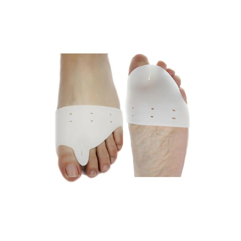 Geni-Store (1 Pair 2) Silicone Insoles Forefoot Pads Toe Separator Pain Relief Shoes Insoles Toe
