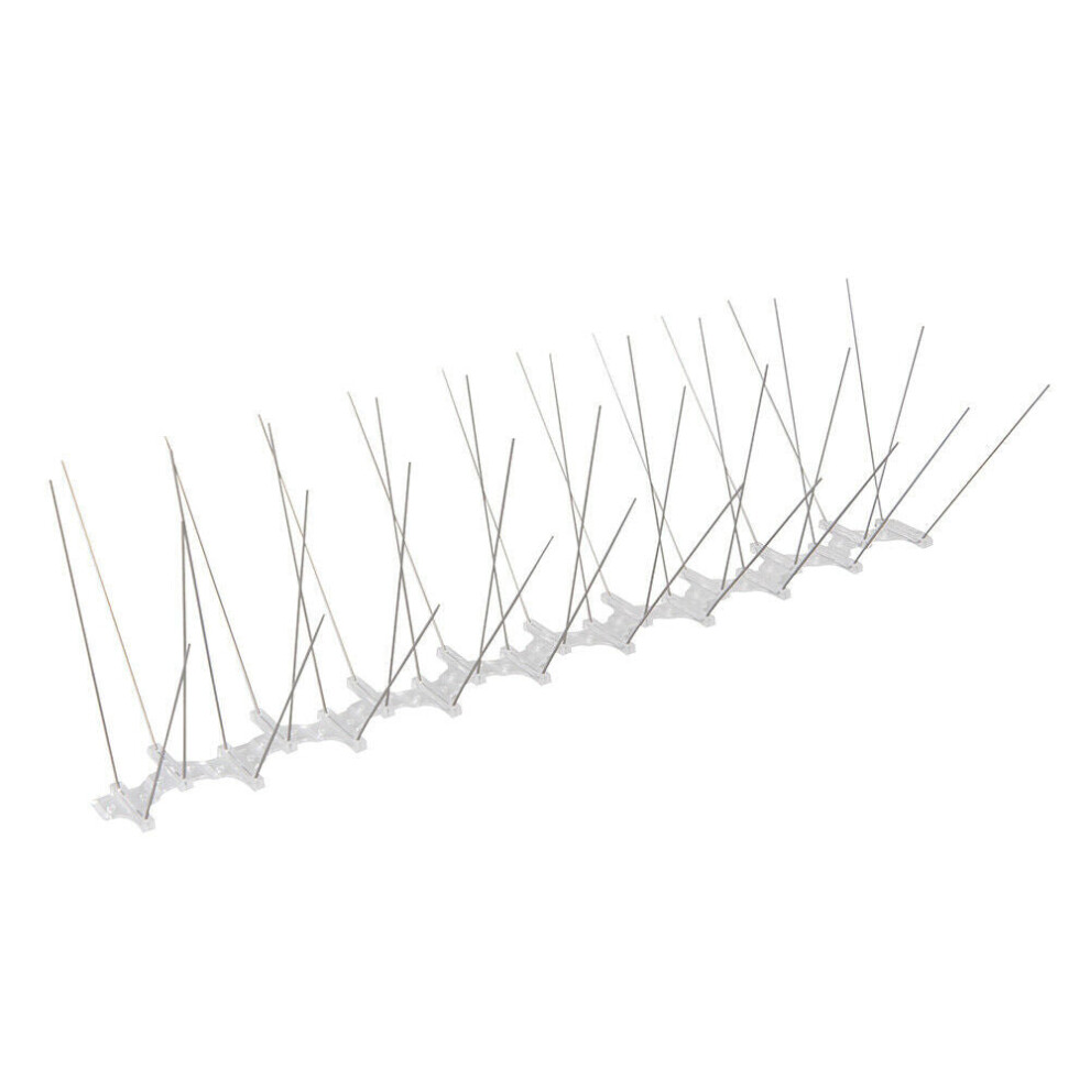 10x 50cm x 15cm CUT 2 SIZE Metal Anti Bird Seagull Spikes Window Ledge Roof Wall