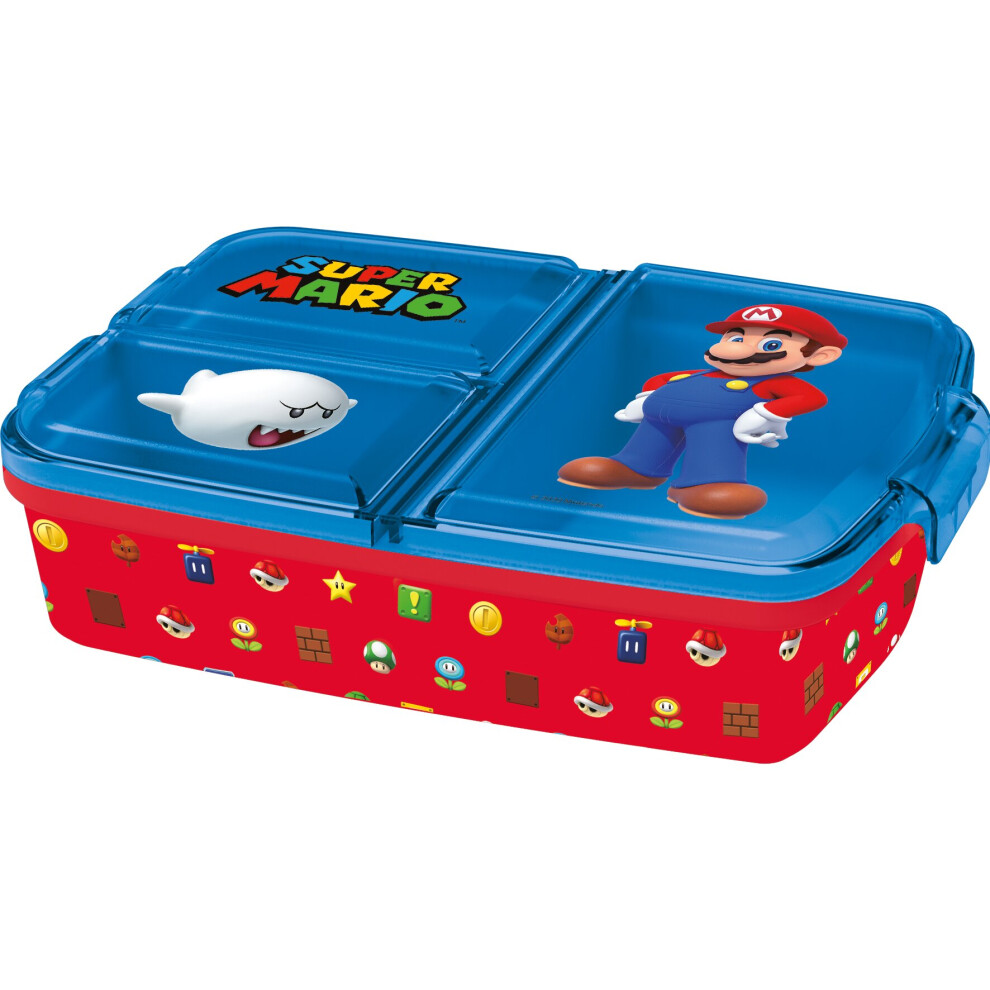 Super Mario Multi Compartment Sandwich Box