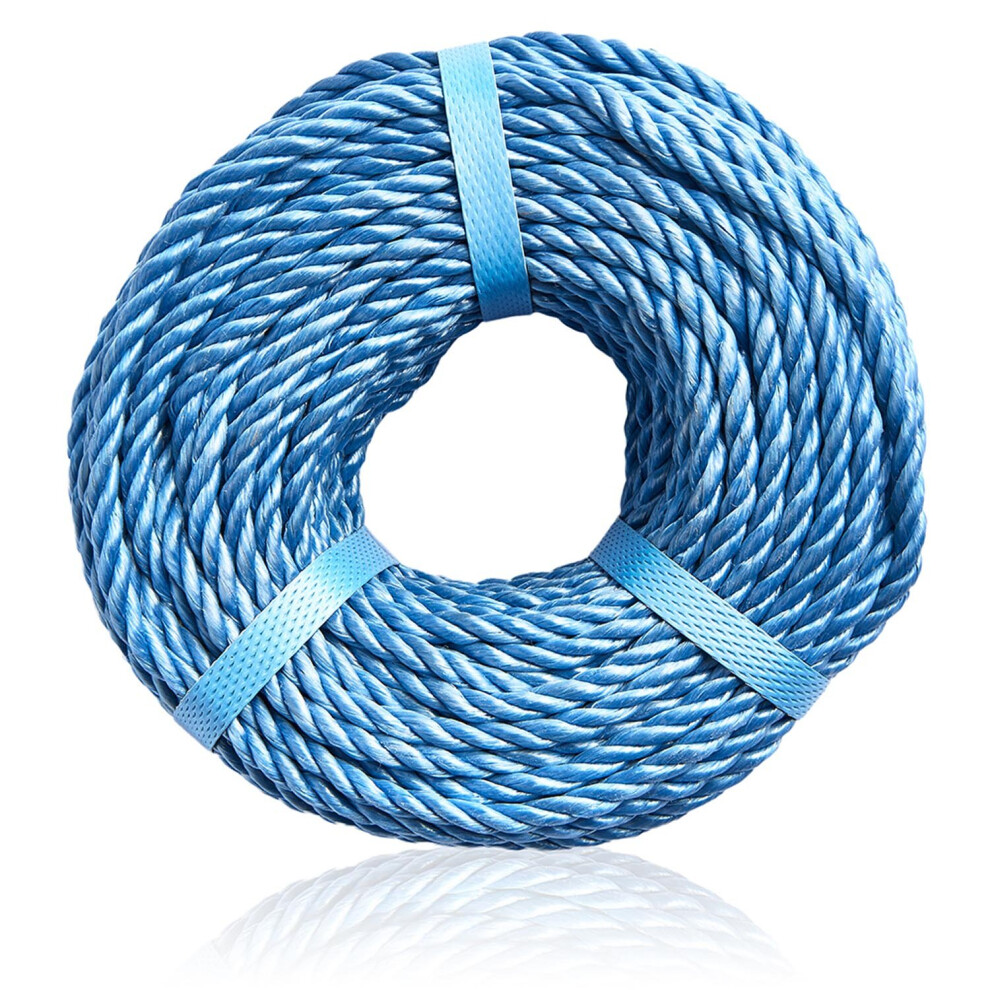 (8mm x 30m) Swell UK Blue Polypropylene Rope-image-OPC-P8X2B5V-NEW