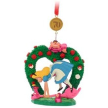 Alice in Wonderland 70th anniversary Legacy Hanging Ornament Alice,