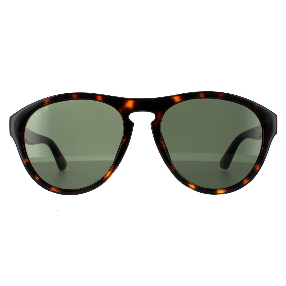Gucci Sunglasses GG0747S 003 Havana  Green