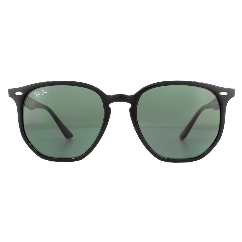 Ray - Ban Unisex Green Ray - Ban Rb4306 601/71 Sunglasses Injected Black Geometric Normal - Image 6