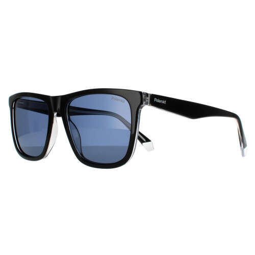 Polaroid Polaroid Sunglasses PLD 2102/S/X 7C5 C3 Black Blue Polarized 1