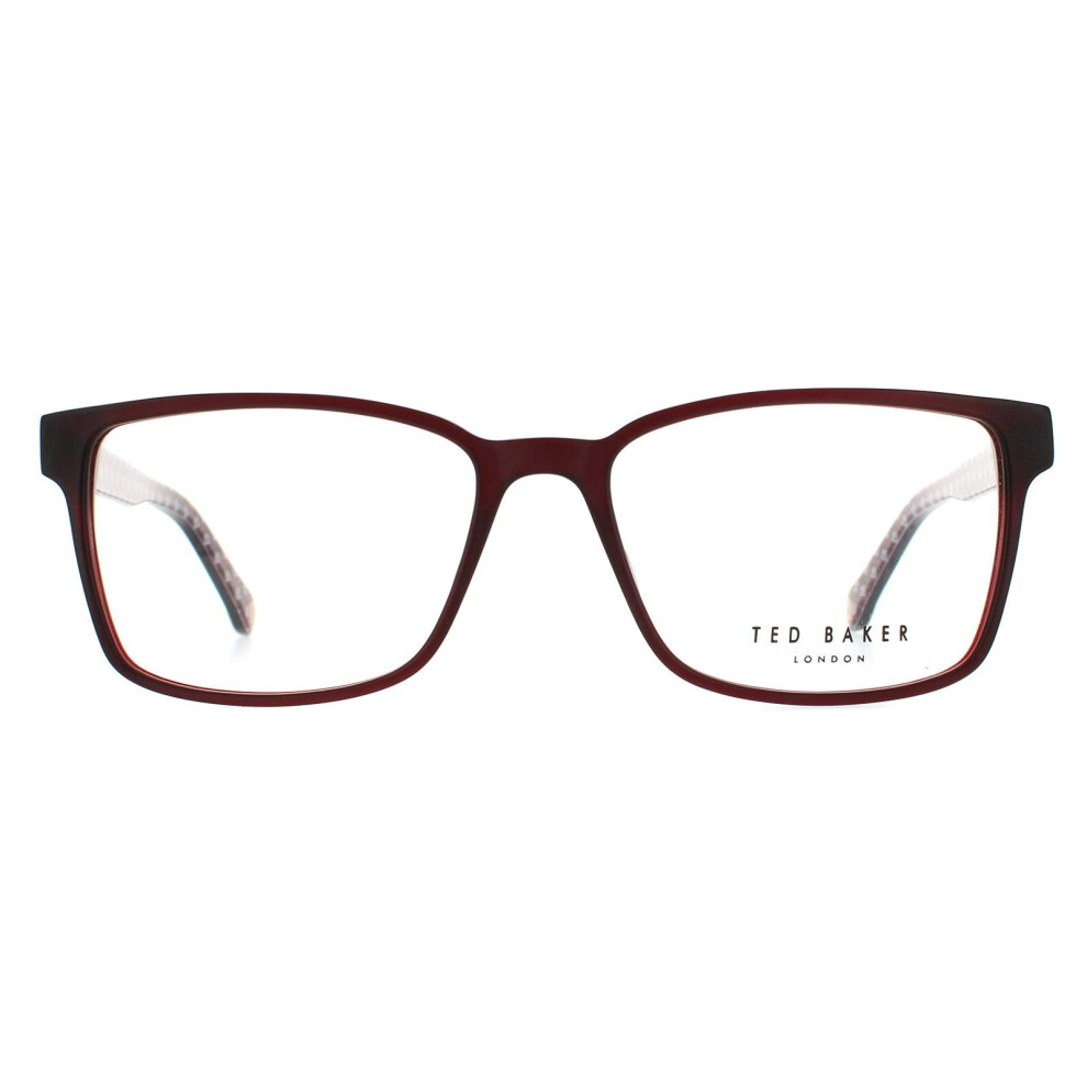 Ted Baker Glasses Frames TB8188 Abbott 229 Burgundy Men