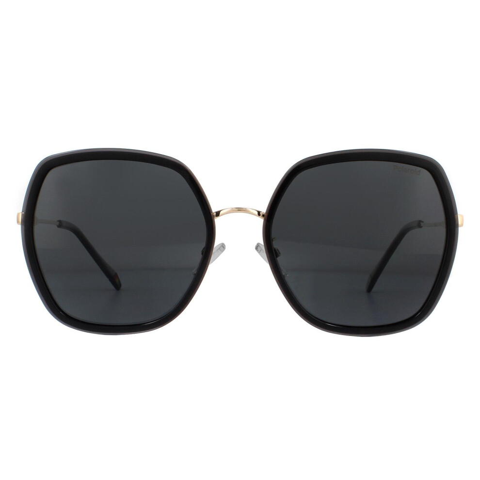 Polaroid Sunglasses Pld 6153/G/S Kb7 M9 Grey Gold Grey Polarized Gold,Grey
