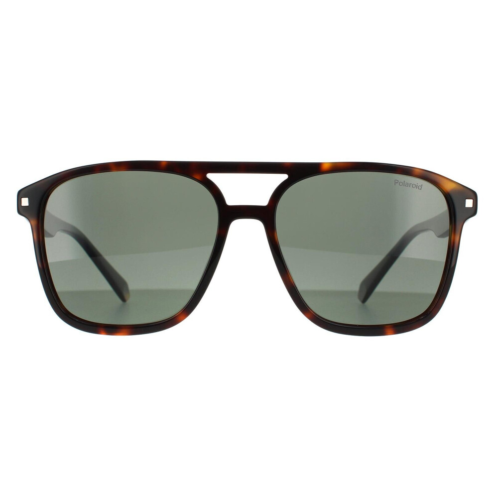 Polaroid Sunglasses Pld 2118/S/X 086 Uc Dark Havana Polarized Green