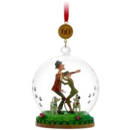 Disney Dalmatians Legacy Hanging Ornament features: Roger, Anita, Pongo