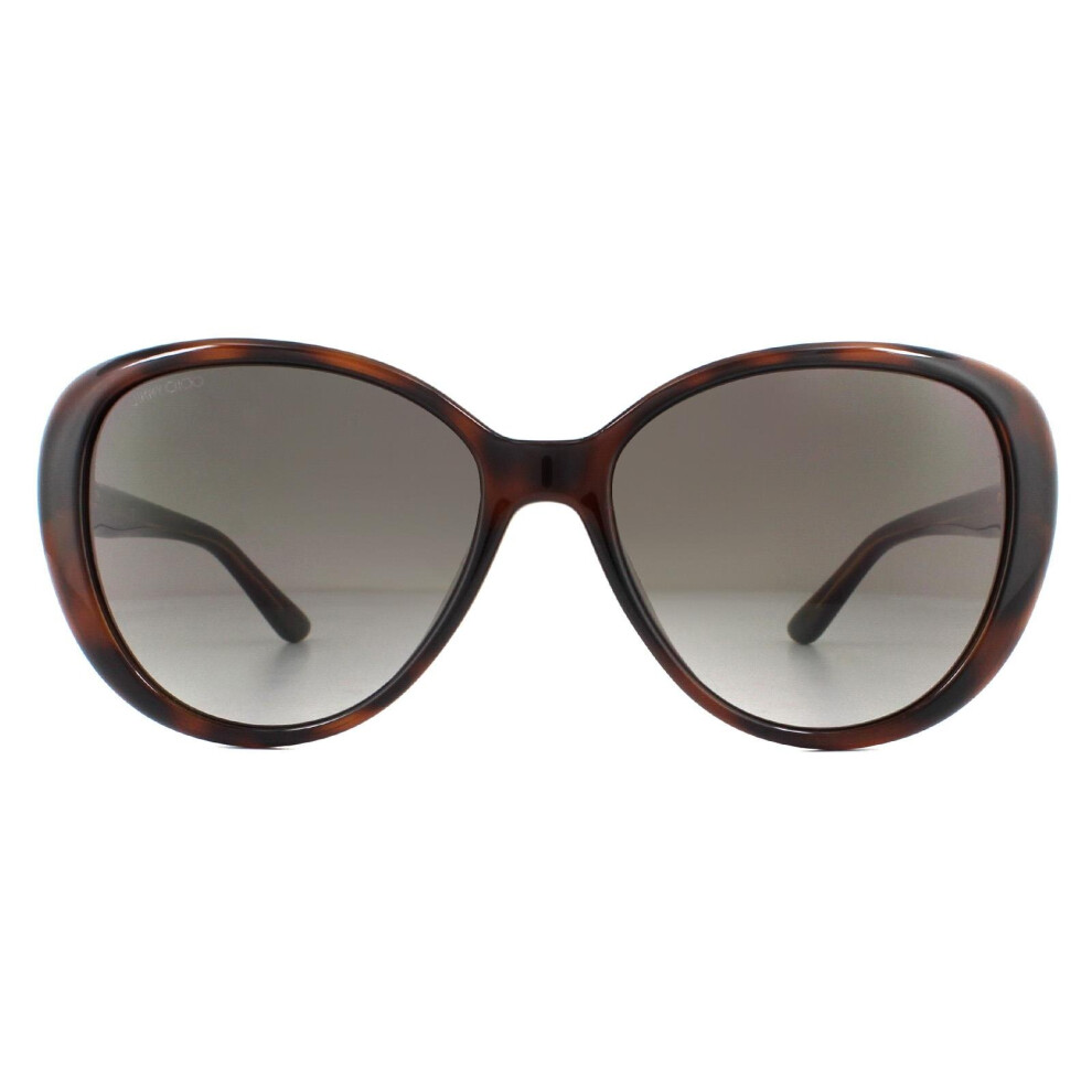 Fashion Dark Havana Brown Gradient Sunglasses