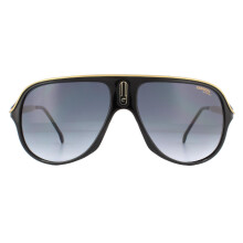 Carrera SAFARI65/N zwarte unisex aviator zonnebril 62-15-135