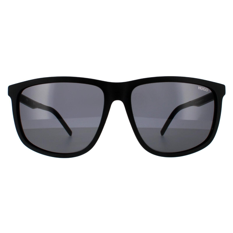 Hugo Boss Hugo By Sunglasses Hg 1138S 003 Ir Matte Black Grey Black,Grey