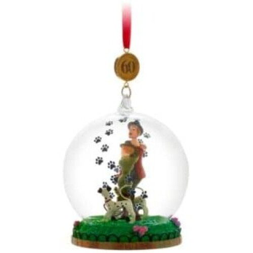 Disney Dalmatians Legacy Hanging Ornament features: Roger, Anita, Pongo 2