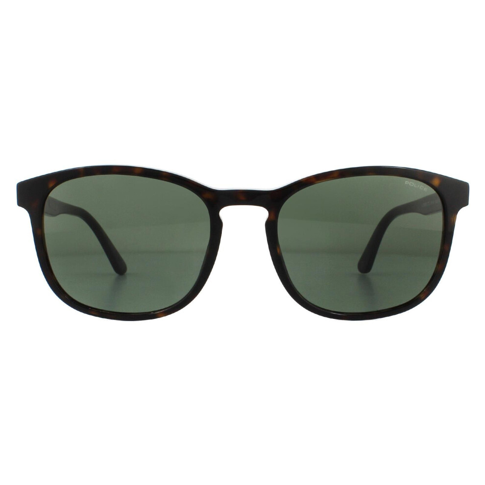 Police Sunglasses Spl997 Origins Lite 3 0722 Shiny Havana Green