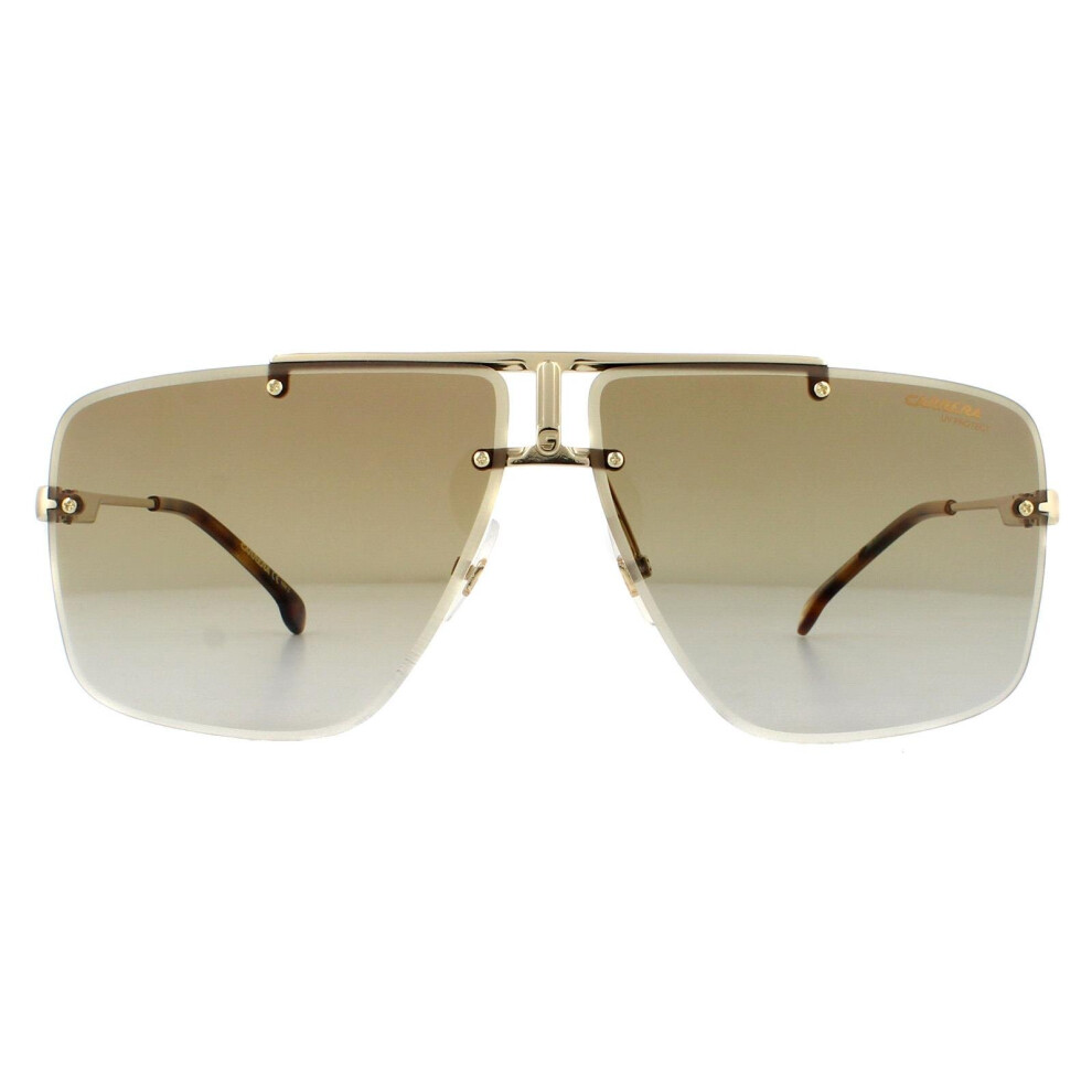 Aviator Gold Green Gradient 1016/S Sunglasses