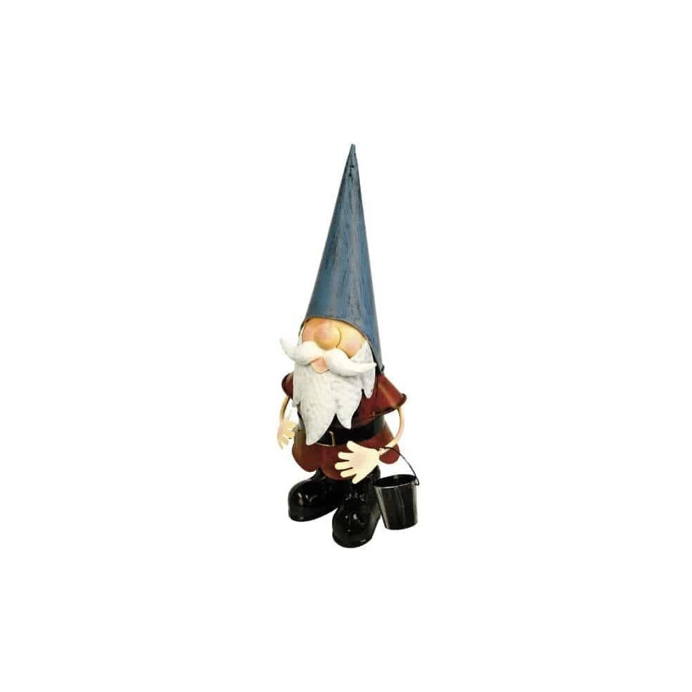 Garden Gnome with Pail (Size 13.5x17x38 cm)