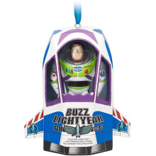 Disney Pixar Buzz Lightyear Talking Living Magic Sketchbook Ornament