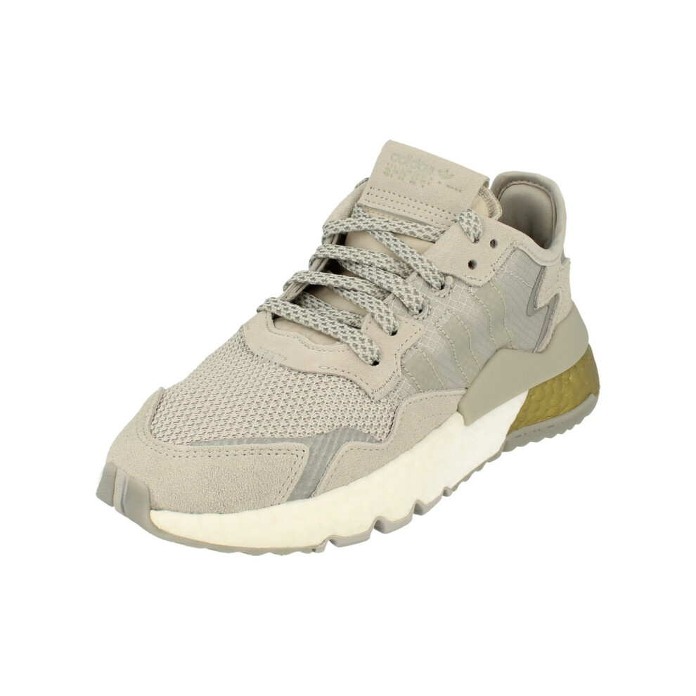Adidas Men's Grey Nite Jogger ' Two Gold Metallic' Fw5335 - Image 3