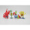 12PCS SpongeBob SquarePant Patrick Star Statue Figure Παιδικό παιχνίδι 4